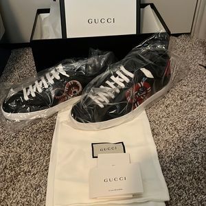 Gucci Apollo St Snake Sneakers